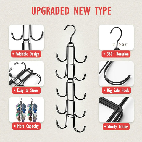 Kickin Clutter From Your Closet With This Legit Collapsible Hat Organizer And Caps Rack Featuring Ten Durable Hooks That Straight Up Hold Forty Baseball Hats While Keeping Ya Storage Neat And Unlocking Major Space Saving Convenience Daily