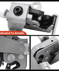 Close-up of Door Lock Latch With Cable For Ford F250 F350 Super Duty 2017 To 2022 Rear Right Upper Replacement HC3Z28264A00A HC3Z28264A00B
