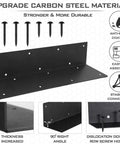 Set Of Eight Beefy Raised Garden Bed Corner Brackets With Wood Screws For 20 To 24 Inch Beds Heavy Duty Rust Resistant Metal Connectors