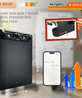 Compact Aluminum Clipboard For A6 Memos With Pen Holder And Steel Low Profile Clip Pocket Size Note Pad Tray Built Tough