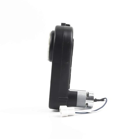 Side view of 6V Gearbox Motor For Kid Ride On Toys Compatible With Rollplay 6 Volt Cars And Wheels Fits Mini Cooper S VW Bus
