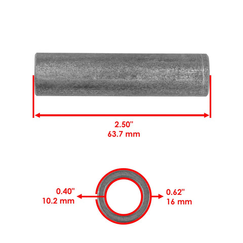 Front A Arm Bushing Ball Joint Kit For Polaris Sportsman XP 550 Touring 2009 And Sportsman XP 850 EFI EPS 2009 With Pivot Shaft 5135270 Bushing 5436798 Bolts 7518466 Nuts 7547313 And Ball Joints 7082507 7081991 7061220, 2.50 in bushing