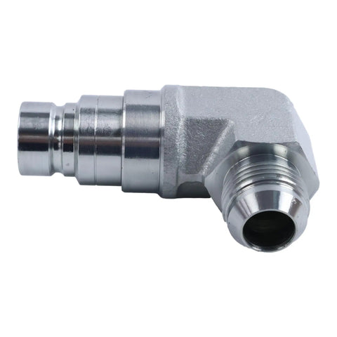 High Output Male And Female Hydraulic Coupler Kit For Bobcat Skid Steers Built Rock Solid Zero Bull Leak Flat Face Design Quick Swap Fitment For 653 753 763 853 S130 S150 S175 S185 T140 T180 Smooth Shift Guaranteed