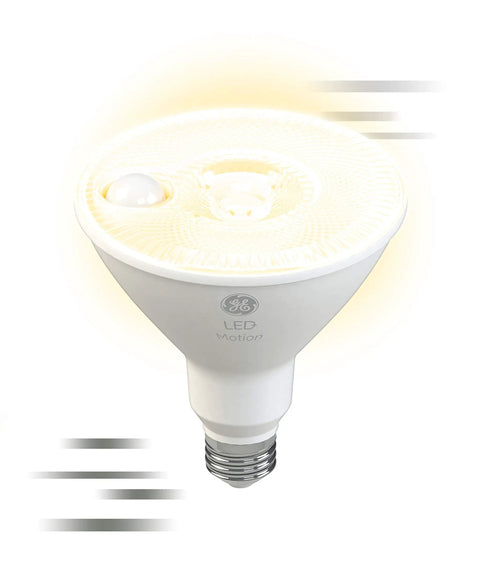 Outdoor Motion Sensor Flood Light Bulb 90W Replacement Warm White Dusk To Dawn Linkable Weatherproof Backyard Exterior Lighting