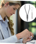 Stainless Steel Eyeglass Repair Pliers Set For Quick Nose Pad Adjustments And No Hassle At Home Fixes DIY Eyewear Maintenance Kit