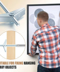 100 Pack Quarter Inch By Four Inch Toggle Bolts With Butterfly Nuts For Drywall Heavy Duty Wall Anchors used for hanging a picture
