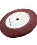 Top Tier Nylon Fiber Flap Polishing Wheel For Curves And Tight Spots Non Woven Abrasive Buffing Disc 250mm size for metal and wood surfaces.