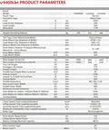 2Ton/4400Lbs electric pallet forklift product parameters, specifications table with weight, dimensions, and performance details.