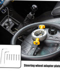 Racing Car Riser Adapter For Enhanced Driving Comfort And Smooth Cockpit Feel Durable Wheel Adapter Plate Easy Install