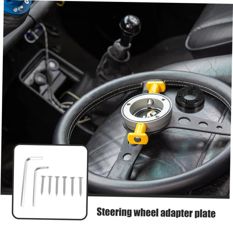 Racing Car Riser Adapter For Enhanced Driving Comfort And Smooth Cockpit Feel Durable Wheel Adapter Plate Easy Install