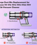 Dust Bin Replacement For V11 Origin V15 Detect V15S SV14 SV15 SV22 Vacuum Cleaners Must Have Easy Click In Canister Replacement