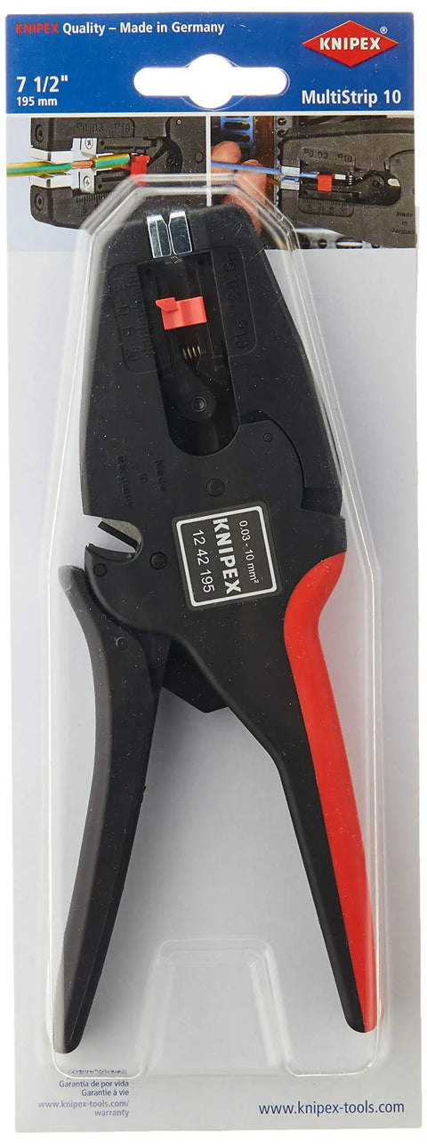Universal Insulation Stripper For Wire Auto Adjust To 0.03 To 10.0 Mm2 And AWG 7 To 32 7.75 Inch With Steel Restraint Jaws