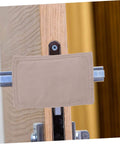 Soft door silencers and closers with elastic straps cushion every slam, protect little fingers, prevent doors from slamming and pinching