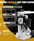 Direct Fit Electric Fuel Pump SP9157M Replacement For Toyota Camry 1997 2001 Avalon 1998 1999 Solara 1999 2003 2.2L 2.4L And 3.0L V6 Gas Engines OE Style Build Smooth Fuel Delivery Long Lasting Performance