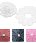 Heavy Duty 8Mm Umbrella Top Caps Double Pack Replacement Covers For Folding Parasols And Backyard Shade Gear Built Tough To Handle The Daily Grind Easy, clear caps in two designs.