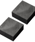 Two Pack Graphite Ingot Blocks For EDM Milling And Casting 99.9 Percent Purity Graphite Plate Blanks 50x50x20mm High Conductivity