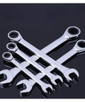 Ratchet Spanner Set 24mm Hand Tool For Car Repair Metric Wrench Kit With Easy Grip Compact Universal Torque Wrenches One Piece