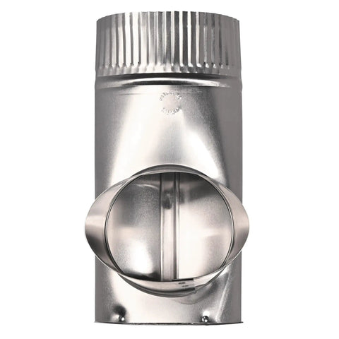 4 Inch Aluminum Dryer Offset Connector For Electric Dryers, Silver Finish, Fits Most Back Panels, Go To Space Saving Vent Solution