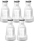 5 Pack 3/4 Inch Pressure Washer Parts Kit for 20V Max Cordless Washers Water Inlet Filter Connectors Quick Connect Adapters