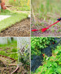 Heavy Duty Garden Stakes And Ground Anchors U Shape Steel Nails for Artificial Grass Sod Weed Membrane and Grass Fabric Netting