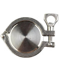 Premium 2 Inch Tri Clamp End Cap Kit Made From Durable SS304 Stainless Steel Includes Ferrule Weld Ring Gasket For Smooth Pipeline Systems Perfect For High Temp Fluids Up To 300 Degrees F, 2 inch SS304 tri clamp end cap with clamp and gasket
