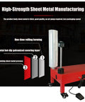 Heavy Duty Electric Pallet Wrapping Machine With Adjustable Turntable, Double Shaft Stretch Film Dispenser For Warehouse Crews, built with high-strength sheet metal.