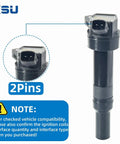 Beefed Up Ignition Coil Pack For Kia Soul Forte Hyundai Tucson Elantra 2011 To 2016 showing 2-pin connector detail.