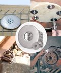 Flat stainless steel Fender washers, 10 pcs, 1/2 in hole, 2 in outer diameter, 0.12 in thick