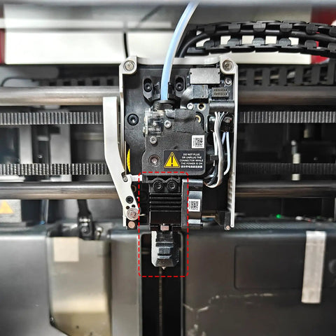 Heavy Duty All Metal Hotend Upgrade Kit For BambuLab P1P And P1S Printing Hella Smooth High Flows Built Tough Copper Heat Block With Quick Release Silicon Carbide Nozzle Gonna Outlast Everything Silicone Sock And Zero Drama Thermistor Swap