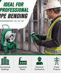 Greenlee 39839 Replacement Pendant Switch For 555C 555CX 853 854 Electric Pipe Bender Handheld Remote Control Wired Socket No Wiring Modification Needed Easy Swap in use near pipe bending machine.