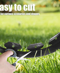 Cutting 100 Ft No-Dig Garden Edging 2 Inch Flexible Landscape Border DIY Friendly Heavy Duty Plastic Lawn Edge