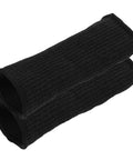Tough As Nails Cut Resistant Arm Sleeves For Gardening And Welding Heavy Duty Protective Cuff Guards, black elastic fabric.