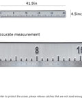 Product image of 40 Inch EVA Foam Fish Ruler With Self Adhesive Backing For Boats And Kayaks, featuring large readable numbers and ruler scale.
