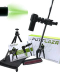 Indoor Golf Putting Trainer For Perfect Alignment And Consistent Putts, Home Practice Aid with setup accessories shown