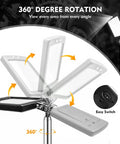 360 degree rotating LED head of Extendable 12 To 35 Inch Inspection Mirror With 360 Degree Rotating LED Head, Telescoping Mirror