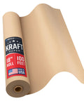Brown Kraft Packing Paper Roll 18 Inch By 1200 Inch USA Made for Moving and Shipping Arts and Crafts Projects Vision Boards School Notes
