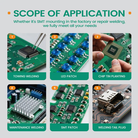 Top Shelf Lead Free Solder Paste For Phone Repair Smooth Glide Tin Bismuth Compound applied to PCBs for SMT processes.