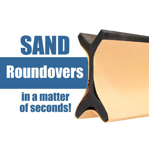 21 Profile Contour Sanding Grips For Inside And Outside Surfaces showing a sanding grip with roundover contour