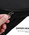 Road Warrior Portable Drum Bag Built Tough With Heavy Duty Oxford Fabric showing durable zipper and stitching detail.