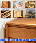 Tough As Nails Anti Tip Furniture Anchors Kit with eight heavy duty nylon straps for securing dressers, bookshelves, and more.