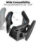 Heavy Duty Magnetic Cup Holder With 88 lb Grip, 12 Neodymium Magnets, Adjustable 2.36 to 3.54 Inch Diameter, open view