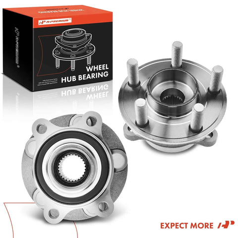 Two Wheel Bearing And Hub Assembly 5 Lug Replacement For Ford Edge 2015 To 2020 Lincoln MKX 2016 To 2018 Nautilus 2019 To 2020