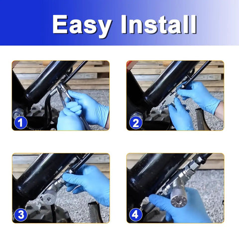 Installation process of L08 Hydraulic Flow Control Valve Bidirectional Restrictor for 1-2 Ton Mini Excavator