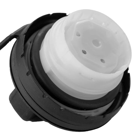Close-up of Gas Cap For 2011 To 2017 Chevy GMC Buick Cadillac SUVs And Trucks Including Silverado 1500 2500 3500 Suburban Tahoe