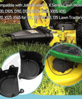 John Deere D Series Heavy Duty Shield And Brake Pad Kit With Screws For D100 To D130 Tractors shown on lawn mower