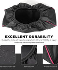 Heavy Duty 600D Oxford Winch Cover Waterproof And UV Resistant Protector Extends Lifespan with elasticized pocket