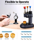Hand Setting Press For Watchmakers And Needle Installation, Parallel Hand Fitting Kit For Quartz And Mechanical Watches on bench.