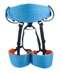 Ultra Lightweight Half Body Climbing Harness For Kids And Teens Cushioned Comfort Waist Belt Adjustable Fit High Strength Polyester