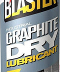 Graphite Dry Lubricant 5.5 Oz can with quick dry film for rubber, metal, wood, and plastic, ideal for industrial jobs.