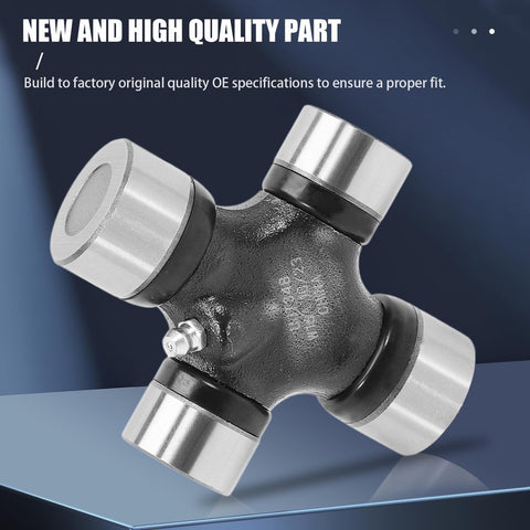 5-460X Greaseable U-Joint Kit For 1310 And 1350 Series Outside Snap Ring Style, steel universal joint with side zerk fitting